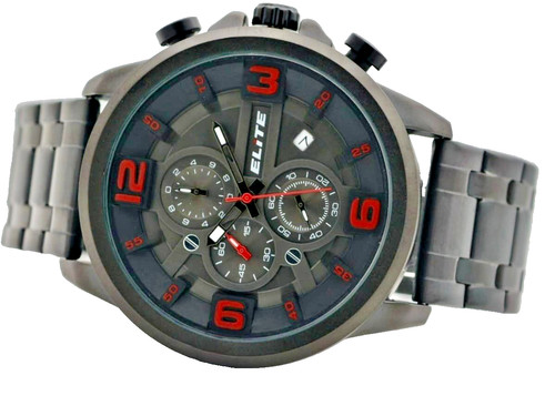 Elite orologio uomo - uomo, acciaio