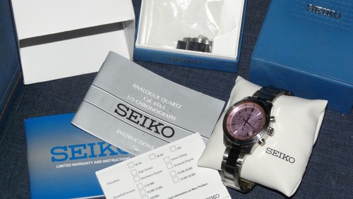 Orologio seiko uomo - uomo, cronografo